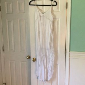 Long white dress